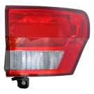 2012 Jeep Grand Cherokee Tail Light Assembly Pair 2