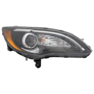 2012 Chrysler 200 Headlight Assembly Pair 2