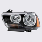 2012 Dodge Charger Headlight Assembly Pair 3
