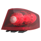 2012 Dodge Avenger Tail Light Assembly 1