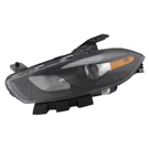 2013 Dodge Dart Headlight Assembly Pair 3