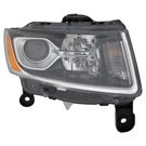 2014 Jeep Grand Cherokee Headlight Assembly Pair 3