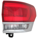 2017 Jeep Grand Cherokee Tail Light Assembly Pair 2