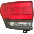 2017 Jeep Cherokee Tail Light Assembly Pair 3