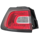 2017 Jeep Cherokee Tail Light Assembly Pair 3