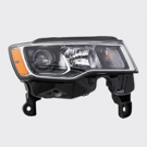 2017 Jeep Grand Cherokee Headlight Assembly Pair 2