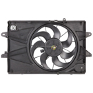 2010 Chevrolet Equinox Cooling Fan Assembly 1