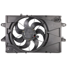 2010 Chevrolet Equinox Cooling Fan Assembly 2