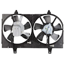 2002 Nissan Maxima Cooling Fan Assembly 2