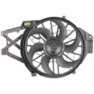 2003 Ford Mustang Cooling Fan Assembly 1