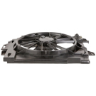 2012 Dodge Grand Caravan Cooling Fan Assembly 4