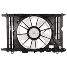 2009 Toyota Corolla Cooling Fan Assembly 2
