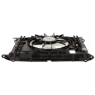2009 Toyota Corolla Cooling Fan Assembly 4