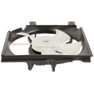 1994 Nissan Sentra Cooling Fan Assembly 3