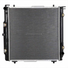 2007 Mercedes Benz G500 Radiator 1