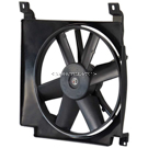 1987 Chevrolet Beretta Cooling Fan Assembly 2