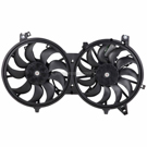 2009 Infiniti EX35 Cooling Fan Assembly 1