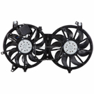 2009 Infiniti EX35 Cooling Fan Assembly 2