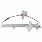2000 Nissan Frontier Window Regulator Only 1