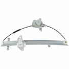2000 Nissan Pathfinder Window Regulator Only 1