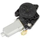 BuyAutoParts Hyundai Window Regulator with Motor 17-00709AN