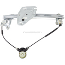 2012 Mazda MX-5 Miata Window Regulator Only 2