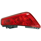 2004 Nissan Murano Tail Light Assembly Pair 2