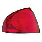 2006 Nissan Sentra Tail Light Assembly Pair 3