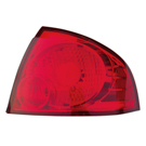 2006 Nissan Sentra Tail Light Assembly Pair 2