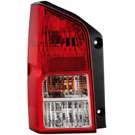 2012 Nissan Pathfinder Tail Light Assembly Pair 2