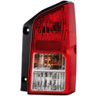 2012 Nissan Pathfinder Tail Light Assembly Pair 3