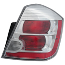 2012 Nissan Sentra Tail Light Assembly Pair 2
