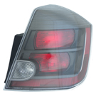 2012 Nissan Sentra Tail Light Assembly Pair 2
