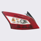 2011 Nissan Maxima Tail Light Assembly Pair 3