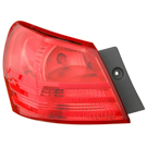 2015 Nissan Rogue Select Tail Light Assembly 1