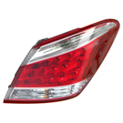 2012 Nissan Murano Tail Light Assembly Pair 2