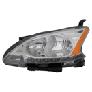 2013 Nissan Sentra Headlight Assembly Pair 3