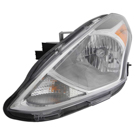 BuyAutoParts 2017 Nissan Versa Headlight Assembly 16-05052AN
