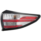 2017 Nissan Murano Tail Light Assembly Pair 2