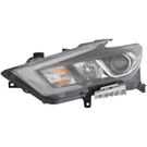 2017 Nissan Maxima Headlight Assembly Pair 3