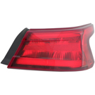 2017 Nissan Maxima Tail Light Assembly Pair 2