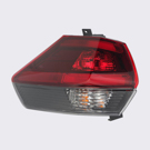 BuyAutoParts  Nissan Rogue Tail Light Assembly 16-12644AN