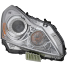2012 Infiniti G25 Headlight Assembly Pair 3