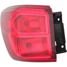 2017 Nissan Pathfinder Tail Light Assembly Pair 3