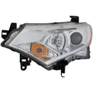 2012 Nissan Quest Headlight Assembly 1