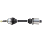 2000 Daewoo Nubira Drive Axle Front 1