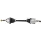 2000 Daewoo Leganza Drive Axle Front 1