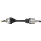 2000 Daewoo Nubira Drive Axle Front 1