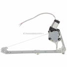 1987 Mercedes Benz 190E Window Regulator with Motor 2