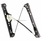 2009 Bmw 335d Window Regulator Only 2